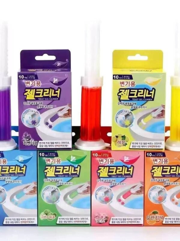 Gel nettoyant WC en seringue