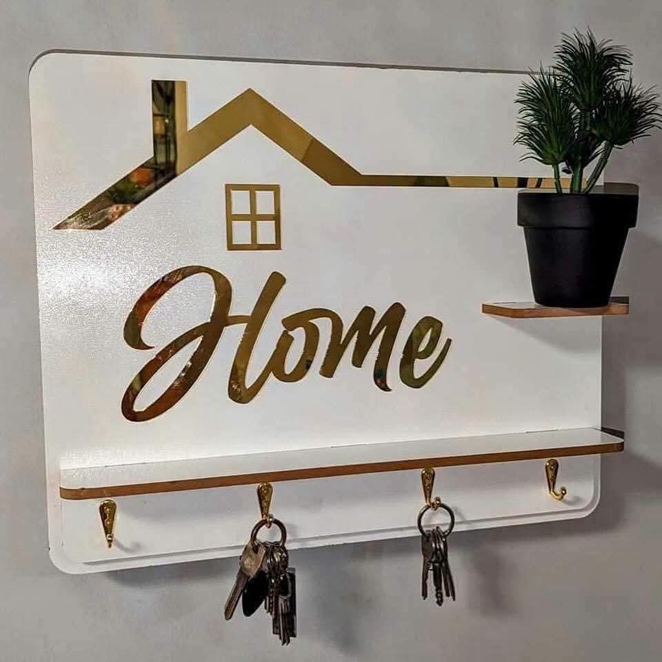Porte-clés mural « Home »
